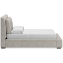  Size_Queen  -- Signature Design by Ashley Cabalynn Upholstered Platform Bed IMAGE 3