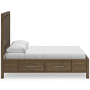  Size_Queen  -- Signature Design by Ashley Cabalynn Panel Bed with Storage IMAGE 4