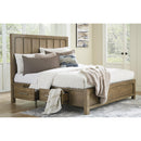  Size_Queen  -- Signature Design by Ashley Cabalynn Panel Bed with Storage IMAGE 8