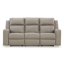  Manufacturer Color_Pebble  -- Lavenhorne 6330789C Reclining Sofa with Drop Down Table IMAGE 3