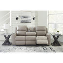  Manufacturer Color_Pebble  -- Lavenhorne 6330789C Reclining Sofa with Drop Down Table IMAGE 6