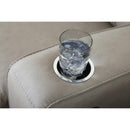  Manufacturer Color_Pebble  -- Lavenhorne 6330789C Reclining Sofa with Drop Down Table IMAGE 8