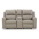  Manufacturer Color_Pebble  -- Lavenhorne 6330794C Double Reclining Loveseat with Console IMAGE 3
