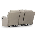  Manufacturer Color_Pebble  -- Lavenhorne 6330794C Double Reclining Loveseat with Console IMAGE 5