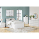  Size_Full  -- Onita EB9630B11 Full Panel Platform Bed with 1 Side Storage IMAGE 10