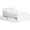 Size_Full  -- Onita EB9630B11 Full Panel Platform Bed with 1 Side Storage IMAGE 2