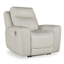  Manufacturer Color_Coconut --  Mindanao U5950513C Power Recliner with Adjustable Headrest IMAGE 1