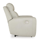  Manufacturer Color_Coconut --  Mindanao U5950513C Power Recliner with Adjustable Headrest IMAGE 3