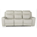  Manufacturer Color_Coconut --  Mindanao U5950515C Power Reclining Sofa with Adjustable Headrest IMAGE 3