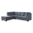  Manufacturer Color_Denim  -- Signature Design by Ashley Marleton Fabric 2 pc Sectional IMAGE 1