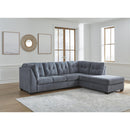 Manufacturer Color_Denim  -- Signature Design by Ashley Marleton Fabric 2 pc Sectional IMAGE 3