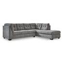  Manufacturer Color_Grey  -- Marleton 55305S2 2 pc Sectional with Chaise IMAGE 1