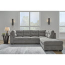  Manufacturer Color_Grey  -- Marleton 55305S2 2 pc Sectional with Chaise IMAGE 4