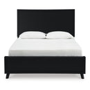 Size_Queen  -- Signature Design by Ashley Danziar Panel Bed IMAGE 2