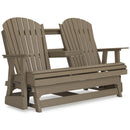  Signature Design by Ashley Hyland wave P114-835 Glider Loveseat IMAGE 2