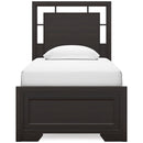  Size_Twin  -- Signature Design by Ashley Covetown Panel Bed IMAGE 2