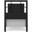  Size_Twin  -- Signature Design by Ashley Covetown Panel Bed IMAGE 4