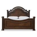  Size_Queen  -- Lavinton B764B5 Queen Poster Bed IMAGE 2