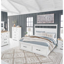  Size_King  --  Ashbryn B844B4 King Panel Storage Bed IMAGE 10