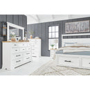  Size_California King  -- Ashbryn B844B5 California King Panel Storage Bed IMAGE 9