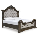  Size_Queen  -- Signature Design by Ashley Maylee Upholstered Panel Bed IMAGE 1