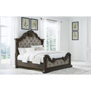  Size_Queen  -- Signature Design by Ashley Maylee Upholstered Panel Bed IMAGE 5