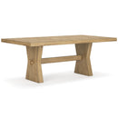  Signature Design by Ashley Galliden D841-45 Rectangular Dining Room Table IMAGE 1