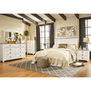  Signature Design by Ashley Willowton B267-57 Queen Panel Headboard IMAGE 4