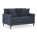  Manufacturer Color_Navy -- Signature Design by Ashley Bixler Stationary Fabric Loveseat IMAGE 1