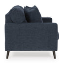  Manufacturer Color_Navy  -- Signature Design by Ashley Bixler Stationary Fabric Loveseat IMAGE 3
