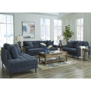  Manufacturer Color_Navy  -- Signature Design by Ashley Bixler Stationary Fabric Sofa IMAGE 9
