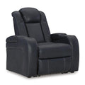  Manufacturer Color_Sapphire -- Fyne-Dyme 3660313 Power Recliner with Adjustable Headrest IMAGE 1