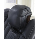  Manufacturer Color_Sapphire -- Fyne-Dyme 3660315 Power Reclining Sofa with Adjustable Headrest IMAGE 11