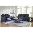  Manufacturer Color_Sapphire -- Fyne-Dyme 3660315 Power Reclining Sofa with Adjustable Headrest IMAGE 18