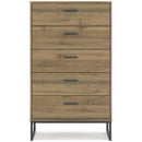  Signature Design by Ashley Deanlow EB1866-245 Five Drawer Chest IMAGE 3