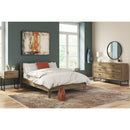  Size_Full  -- Deanlow EB1866B2 Full Platform Panel Bed IMAGE 8