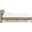  Size_Queen  -- Deanlow EB1866B3 Queen Platform Panel Bed IMAGE 3