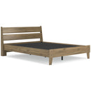  Size_Queen  -- Deanlow EB1866B3 Queen Platform Panel Bed IMAGE 5