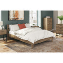  Size_Queen  -- Deanlow EB1866B3 Queen Platform Panel Bed IMAGE 8