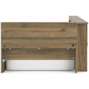  Size_Twin  -- Signature Design by Ashley Deanlow Bookcase Bed with Storage IMAGE 4