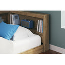  Size_Twin  -- Signature Design by Ashley Deanlow Bookcase Bed with Storage IMAGE 6