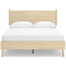  Size_Queen  -- Cabinella EB2444B2 Queen Platform Panel Bed IMAGE 2