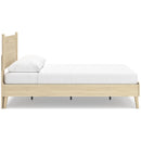  Size_Queen  -- Cabinella EB2444B2 Queen Platform Panel Bed IMAGE 3