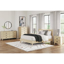  Size_Queen  -- Cabinella EB2444B2 Queen Platform Panel Bed IMAGE 9