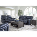  Manufacturer Color_Ocean -- Leesworth U4380974 Reclining Power Loveseat IMAGE 12