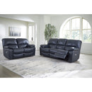  Manufacturer Color_Ocean -- Leesworth U4380974 Reclining Power Loveseat IMAGE 9