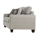  Minhas Furniture Stationary Fabric Loveseat AB9406-BE-L IMAGE 1