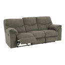  Manufacturer Color_Putty  -- Signature Design by Ashley Alphons Reclining Fabric Sofa IMAGE 2