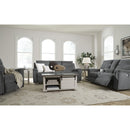  Manufacturer Color_Gravel  -- Barnsana 3320296C Double Reclining Power Loveseat with Console IMAGE 10