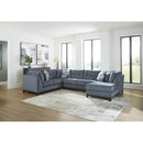  Manufacturer Color_Navy  -- Benchcraft Maxon Place Stationary Fabric Sofa IMAGE 5